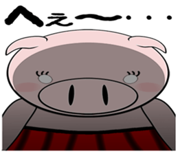 Bellyband sow sticker #11718726