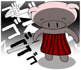 Bellyband sow sticker #11718727