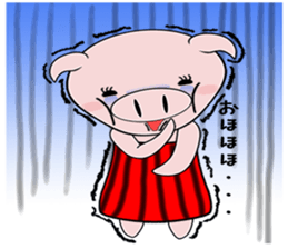 Bellyband sow sticker #11718745