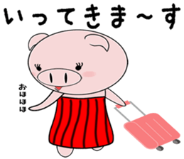 Bellyband sow sticker #11718753