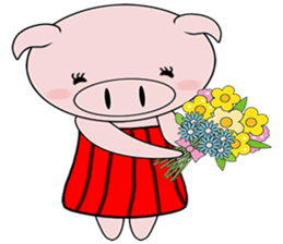 Bellyband sow sticker #11718754