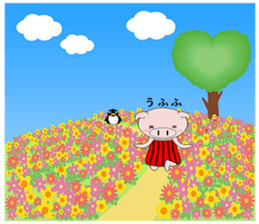 Bellyband sow sticker #11718756