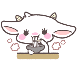 goat "pokyuru" chan sticker #11719145