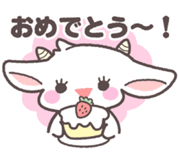 goat "pokyuru" chan sticker #11719157