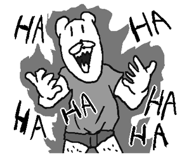 He is Uzattai bear. sticker #11719401