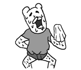 He is Uzattai bear. sticker #11719412