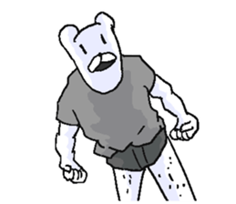 He is Uzattai bear. sticker #11719424