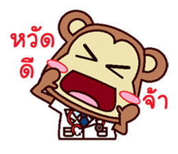 The Doctor Monkey sticker #11719841