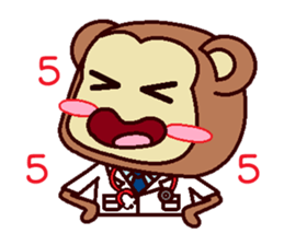 The Doctor Monkey sticker #11719854