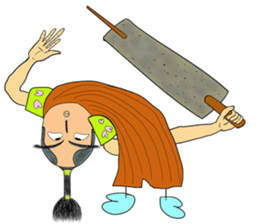 Go Go Go. My Master Oyakatasam sticker #11720604