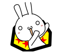 THE RABBIT STICKER 10 sticker #11721437