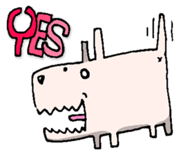 The WOLF DOG sticker #11721970