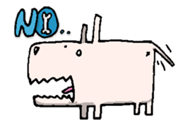 The WOLF DOG sticker #11721971