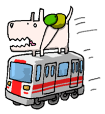 The WOLF DOG sticker #11721977