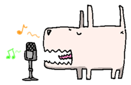 The WOLF DOG sticker #11721979