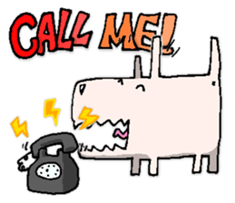 The WOLF DOG sticker #11721984