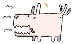 The WOLF DOG sticker #11721985