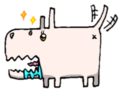 The WOLF DOG sticker #11721987