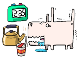 The WOLF DOG sticker #11721989