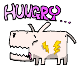 The WOLF DOG sticker #11721991