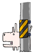 The WOLF DOG sticker #11721995