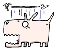 The WOLF DOG sticker #11721998