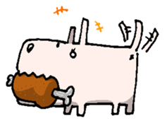 The WOLF DOG sticker #11722001