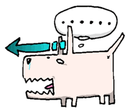 The WOLF DOG sticker #11722002