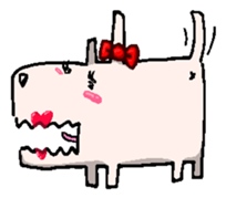 The WOLF DOG sticker #11722007