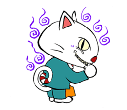 HIRA NEKO (General employee cat) sticker #11722023