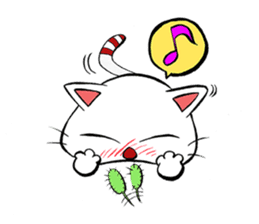 HIRA NEKO (General employee cat) sticker #11722040