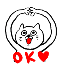 Everyday cat sticker. sticker #11722210