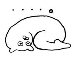 Everyday cat sticker. sticker #11722232