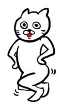 Everyday cat sticker. sticker #11722234