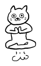 Everyday cat sticker. sticker #11722237