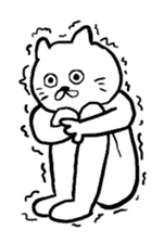 Everyday cat sticker. sticker #11722239