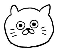 Everyday cat sticker. sticker #11722243