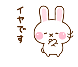 Rabbit Strawberry Honorific Yuru sticker #11722297