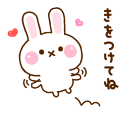 Rabbit Strawberry Honorific Yuru sticker #11722310