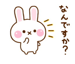 Rabbit Strawberry Honorific Yuru sticker #11722326