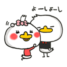 Cute Chick family. sticker #11722583