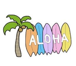 ALOHA LIFE sticker #11722808