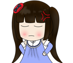 Popular funny cute: Donna painting time sticker #11722865