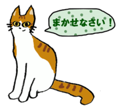 Friendly cats, Jill and Mell sticker #11722915