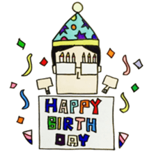 I'm office worker!!I work hard every day sticker #11723207