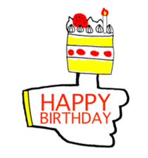 STRAWBERRY CAKE 8 sticker #11723542