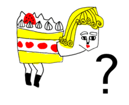 STRAWBERRY CAKE 8 sticker #11723546