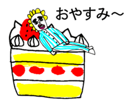 STRAWBERRY CAKE 8 sticker #11723549