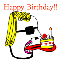 STRAWBERRY CAKE 8 sticker #11723550