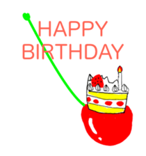 STRAWBERRY CAKE 8 sticker #11723564